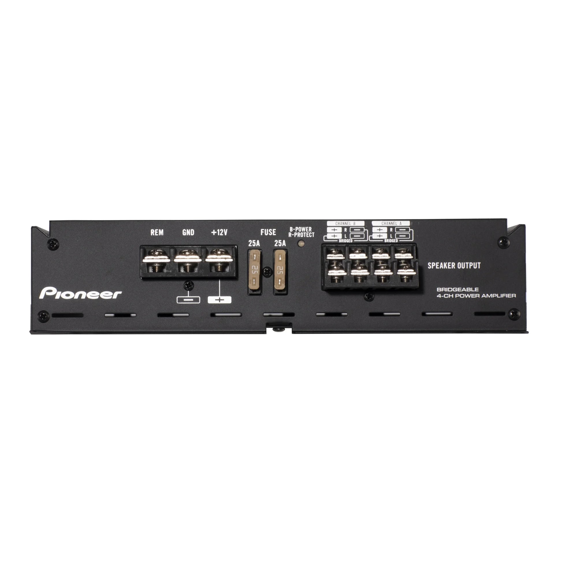 GM-E360X4 4-Channel - Class AB, 1000W Max Power - Bridgeable Amplifier